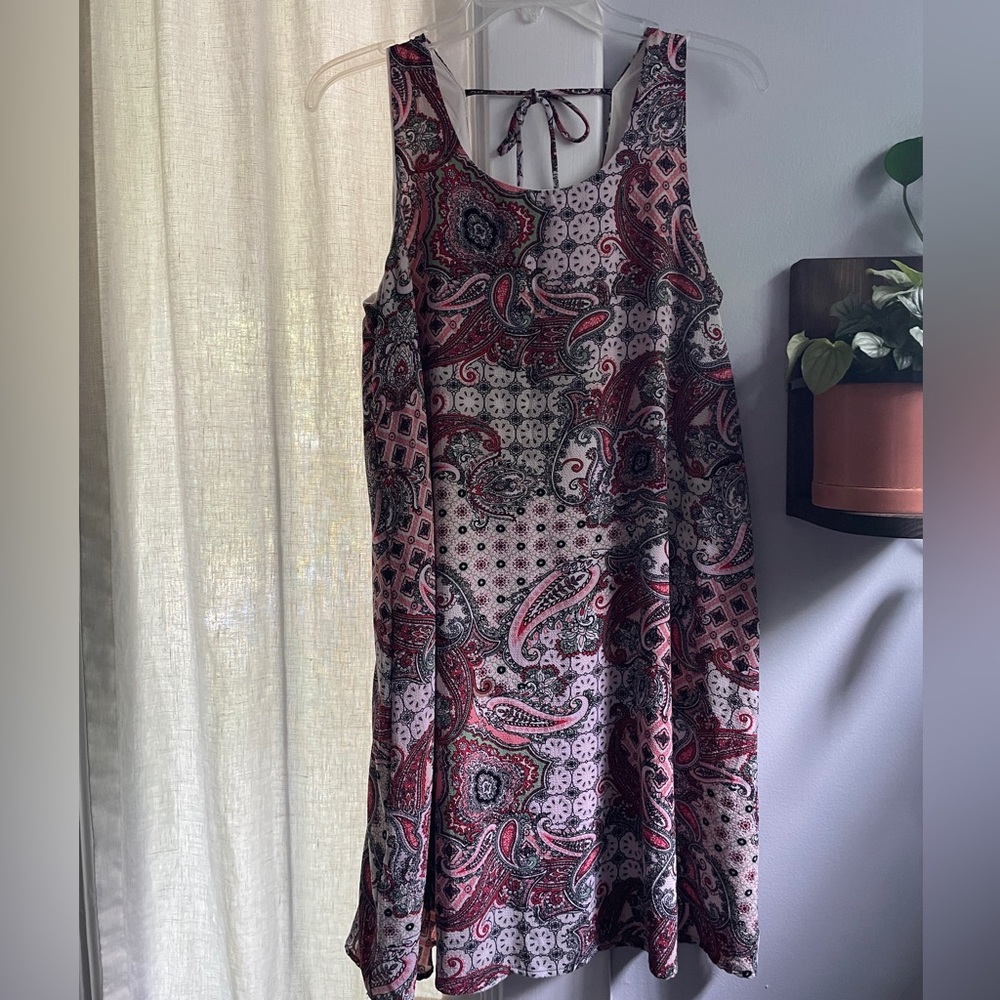 Nordstrom Paisley Print Sleeveless Dress